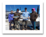 July 18, 2018 : 16, 9 lbs. Chinook Salmon - Sooke BC - Brenna, Roan, David, Denise Shellock from Nelson New Zealand
