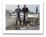 August 14, 2018 : 23, 20, 18, 14 lbs. Chinook Salmon & Sockeye Salmon - Sooke BC - Day 2 of 2 - 10th year in a row John & Joel from Edmonton Alberta