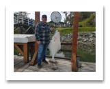 May 12, 2019 : 45 lbs Halibut - Whirl Bay - Allen Matthew from Calgary Alberta