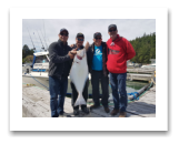 May 26, 2019 : 29 lbs Halibut - Constance Bank - James, Scotty, Rod, & Mark from Vancouver BC