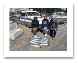 July 23, 2019 : Hatchery Coho & Pink Salmon - Tom, Jack, and Alan from Iowa
