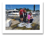 July 21, 2019 : Hatchery Coho & Pink Salmon - Adam, Angela, Aubrey, Bentlee from Thunder Bay Ontario