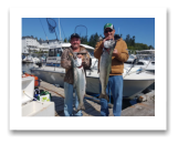 August 6, 2019 : 19 & 17 Lbs Chinook - Cory & Rob from Victoria BC