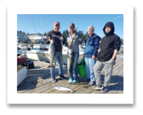August 18, 2019 : 14, 13 Lbs Chinook & Pink Salmon - Scott Weber & Family from Washington