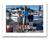 August 27, 2019 : 15 Lbs Chinook - Gerard, Colin, & Jonathan from the Netherlands