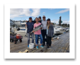August 31, 2019 : 18 Lbs Chinook & Pink Salmon - Robert & Sierra from Denver, Chloe from Jax Beach Florida, Charles from Ottawa, & Andre from Atlanta