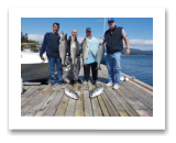 August 12, 2020 : 12 to 15 lbs Chinook Salmon - Day 1 of 3 - Big Al's crew from Calgary Alberta