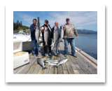 August 12, 2020 : 12 to 17 lbs Chinook Salmon - Day 2 of 3 - Big Al's crew from Calgary Alberta