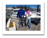 August 15, 2020 : 15 & 17 lbs Chinook Salmon - Judith & Mel from Victoria BC