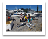 August 16, 2020 : 12 to 17 lbs Chinook Salmon - Mark, Galina, Chase, & Alex from Ladysmith BC