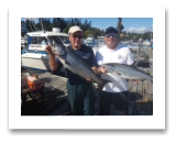August 21, 2020 : 15 lbs Chinook Salmon & Hatchery Coho Salmon - Day 2 of 2 - "The Morins" John & Richard