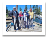 July 18, 2022 : Coho Salmon - Day 2 of 2 - Debbie, Doyle, Daryl from Alberta