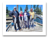 July 18, 2022 : Hatchery Coho Salmon - Austin, Doyle, Deb,m & Daryl from Alberta
