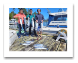 July 20, 2023 : Limit of Coho & Pink Salmon - Simon, Sidney, & Alan from Victoria and Las Vegas