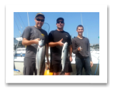 August 24, 2014 : 13 lbs. Chinook Salmon, Sockeye, and an Anchovy...LOL - Otter Point - Day 2 of 2 - Cameron, Brad, & Mike from Vancouver BC