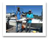 September 12, 2015 : 25 lbs. Chinook Salmon - Otter Point - Matt & Tyler from Victoria BC