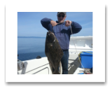 May 31, 2016 : 28 lbs. Halibut - Race Rocks - Dave, a long time friend of over 25 years.