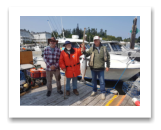 August 10, 2017 : 15 lbs. Chinook Salmon - Muir Creek - Gunders and Ivars from Alberta